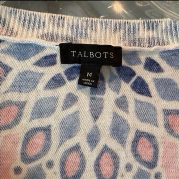 Talbots Women’s Cardigan-size medium - Picture 3 of 3